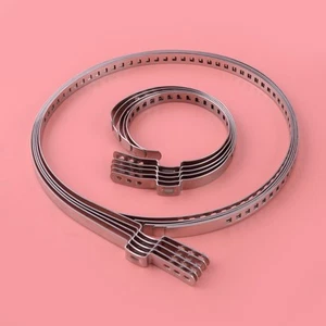 10 Pc Universal Adjustable Axle CV Joint Boot Crimp Clamps Large + Small Kit - Picture 1 of 4