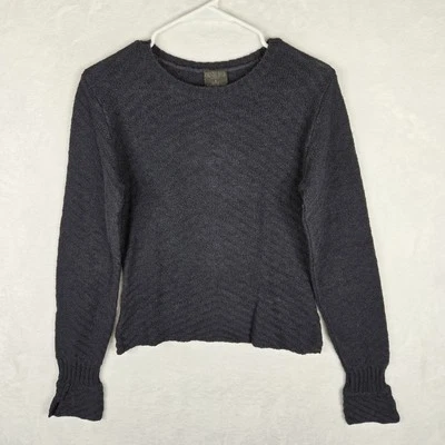 Suéter tejido de lana gris carbón Country Road Australia para mujer talla grande Foto 1 de 3