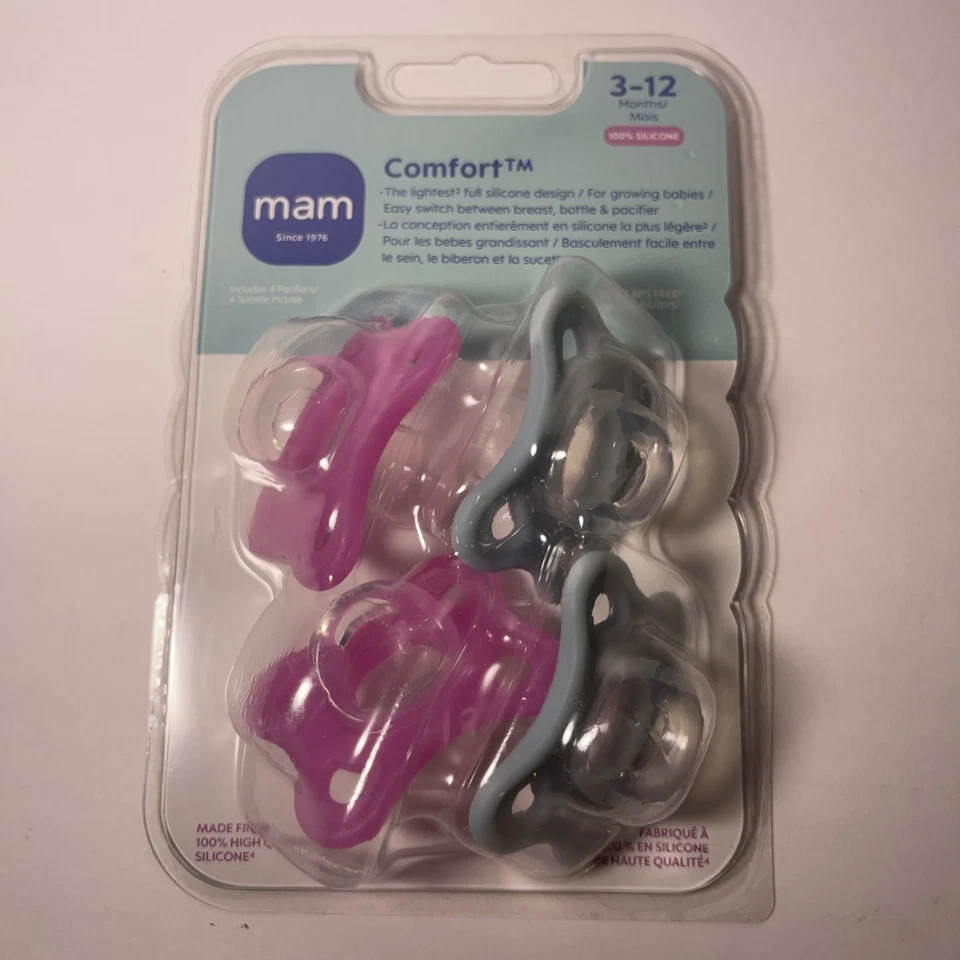 Chupetes Comfort Baby, Ligeros de Una Pieza Completos de Silicona Binky para Recién Nacidos... Foto 1 de 2