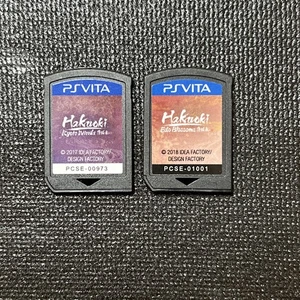 PLAYSTATION PS VITA - HAKUOKI: KYOTO WINDS & EDO Blossoms PSVITA CARTRIDGES ONLY - Picture 1 of 2