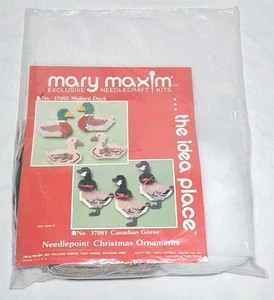 Kit de aguja exclusivo Mary Maxim Mallard Duck 37082 punta de aguja lugar de idea - Imagen 1 de 4