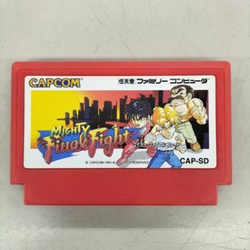 CAPCOM Mighty Final Fight FC Software Famicom
