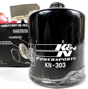 FILTRO DE ACEITE K&N # KN-303 Performance Power Sports Honda Kawasaki Yamaha Polaris - Imagen 1 de 10