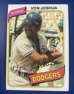 1980 Topps Baseball Von Joshua Los Angeles Dodgers #209 - Picture 1 of 2