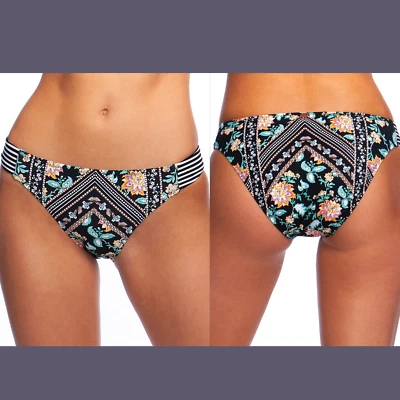 Novo com etiquetas $80 Nanette Lepore Diamond Charmer parte inferior de biquíni de natação [tamanho 6] #3099 - Imagem 1 de 4