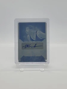 2022 Leaf In the Game Used HAKEEM OLAJUWON Auto Autograph 1/1 - True 1 of 1 - Picture 1 of 2