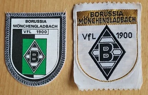 2 Aufnäher Borussia Mönchengladbach 70er Jahre NEU Fan Patch Artikel Ultras VFL - Bild 1 von 4