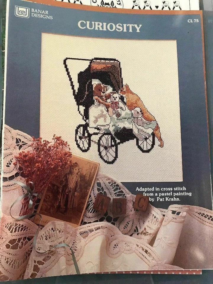 Cross Stitch Pattern Booklet: Curiosity (Pat Krahn, Banar Designs) - Image 1 of 1
