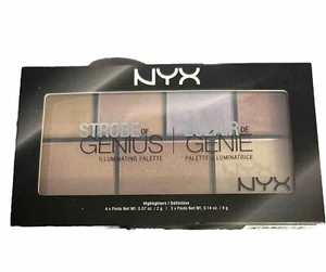 NYX Strobe Of Genius Illuminating Highlighters Palette STGP01 - Picture 1 of 2