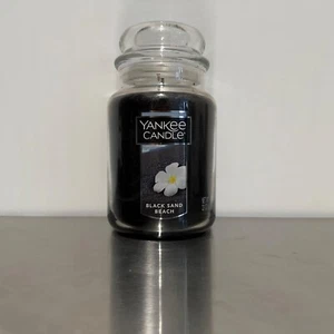 YANKEE CANDLE - BLACK SAND BEACH - RARE - LARGE JAR 22OZ - FREE SHIPPING - Picture 1 of 1