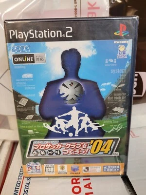 J-League Pro Soccer Club o Tsukurou! '04 (2004) New Factory Sealed Japan PS2 - Image 1 of 2