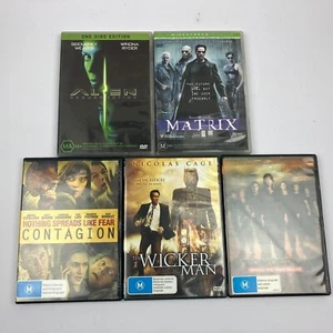 Matrix, Alien Resurrection, Contagion, Wicker Man DVD Bundle - Picture 1 of 10