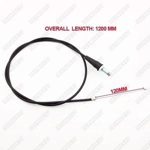 47" Gas Throttle Cable For Pit Dirt Bike Mini Motocross CRF KLX TTR SSR IMR YCF - Picture 1 of 3