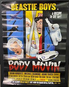 Beastie Boys promo poster Body Movin' good/fair condition 1999