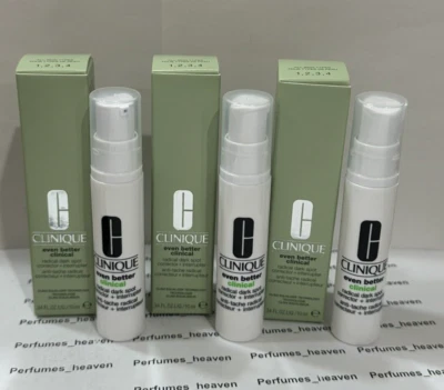 3x Clinique Even Better Clinical Radical Dark Spot Corrector + Interrupter .34oz - Image 1 of 2