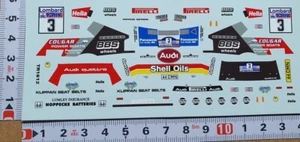 DECALS 1/43 AUDI QUATTRO A2 - #3 - MIKKOLA - RALLYE RAC LOMBARD 1984 - DCC1435 - Picture 1 of 1
