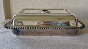 ANTIKE MARTIN HALL & Co EPNS DECKEL TUREEN - Bild 1 von 12