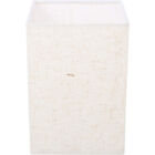 Square Linen Lamp Cover for Chandeliers & Table/Floor Lamps - Beige