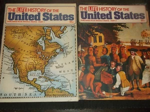2 Vintage GESCHICHTE Zeitschriften LEBENSGESCHICHTE DER VEREINIGTEN STAATEN/Time Pub 1973-74 - Bild 1 von 4
