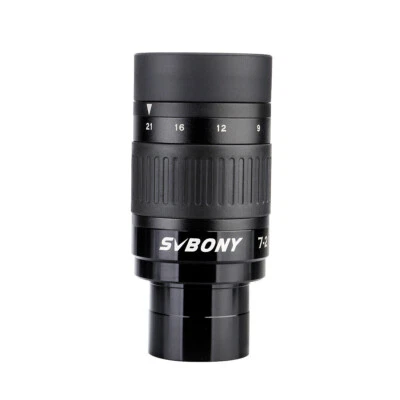 "Ocular telescópico SVBONY SV135 7-21 mm 1,25"" ocular zoom 57°-40° lente zoom FMC" Foto 1 de 4