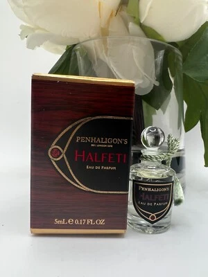 Penhaligon's Halfeti Eau de Parfum Perfume Unisex MINI Botella Nuevo en Caja 0.17 oz / 5 ml Foto 1 de 2