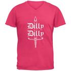 Dilly Dilly Sword Olde English Mens V-Neck T Shirt
