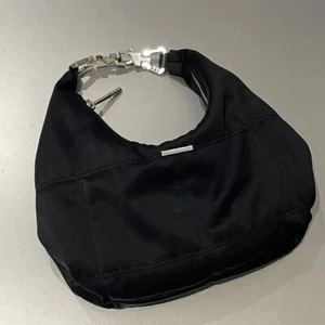 Black Underarm Bag Retro Shoulder Bag Fashion Dark Cloud Bag Women - Picture 1 of 6