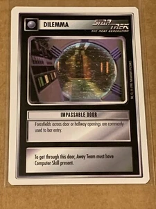 Star Trek CCG Beta WB 1995 Impassable Door - Picture 1 of 2