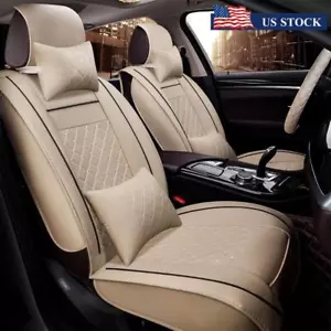 Car Seat Cover Protector Front Rear Seat Back Cushion Breathable Pad Backrest - Picture 1 of 4