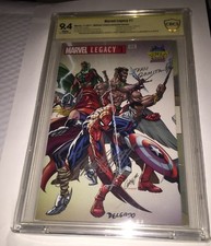 MARVEL LEGACY 1 J SCOTT CAMPBELL MIDTOWN GATEFOLD VARIANT SS ROMITA & CAMPBELL