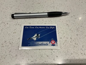 RARE USAF THUNDERBIRDS AEROBATICS AIRCRAFT TEAM STICKER, F 16 jets, planes,air f - Picture 1 of 1