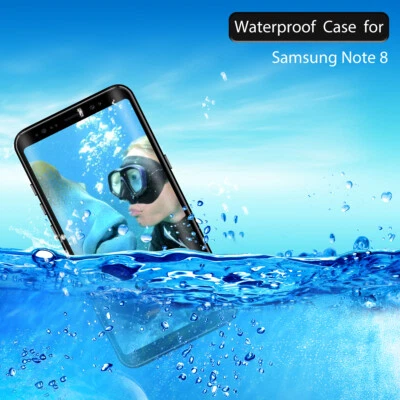 Funda protectora de pantalla resistente impermeable a prueba de golpes para Samsung Galaxy Note8 Foto 1 de 4