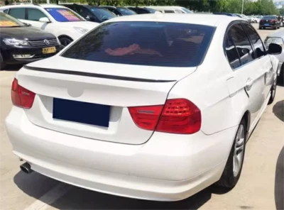 Glossy Black Rear M3 Style Spoiler Wing For 2005-2012 BMW 3 Series E90 Sedan - image 1 of 4