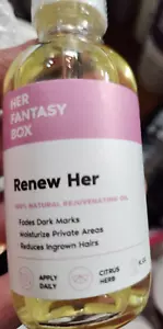 Her Fantasy Box -- Renw Her -- ACEITE REJUVENECEDOR NATURAL - 2 OZ - Imagen 1 de 5