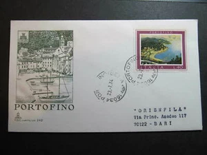9626 Italia 1974 Portofino FDC - Imagen 1 de 1