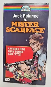 Mister Scarface VHS Tape Jack Palance 1977 Goodtimes Home Video Color 88 Mins - Picture 1 of 8