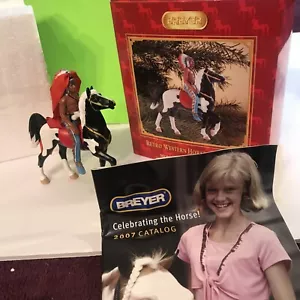 Breyer Horses Native American Ornament 2nd in Series 2007 with Catalog MIB - Picture 1 of 14