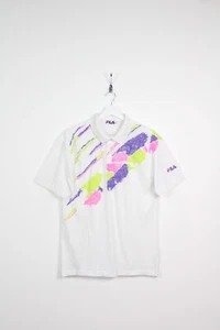 FILA BORIS BECKER 90'S VINTAGE TENNIS POLO SHIRT,RETRO,SIZE:XL - Picture 1 of 6