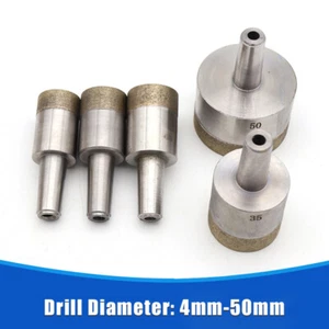 Conical Shank Diamond Hole Saw Drill Bit Cutter For Glass Tile Ceramic Marble - Picture 1 of 5