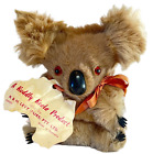 Small Vintage A Kuddly Koala Product M H Levy Australia Sydney 5” Tag
