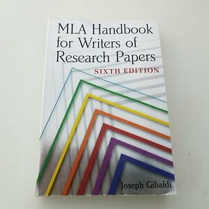 Podręcznik MLA dla pisarzy prac badawczych Josepha Gibaldiego 0873529863