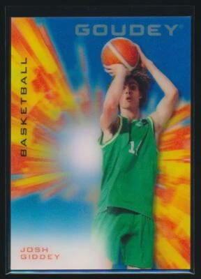 Goodwin Champions Goudey 2021 3D lenticular #LG-GI Josh Giddey cubierta superior Foto 1 de 2