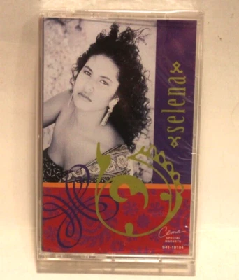 Selena - Cassette Tape - S/t 1994 - Tejano Latin Cumbia Dinos Cema Sealed Rare - Image 1 of 3