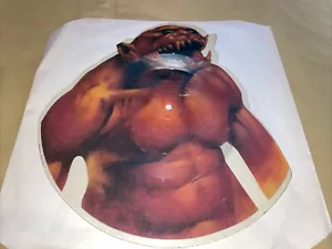 METALLICA - JUMP IN THE FIRE - 1986 7” Shaped Picture Disc Gd+/vgc Damage - Picture 1 of 3