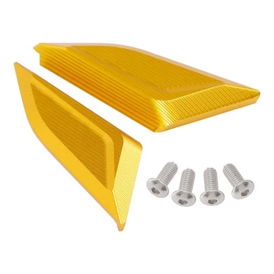 CNC paire de bouchons de rétroviseurs or pour Ducati Panigale V4 S R 2018-2024' - Photo 1/4