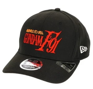 STRICT-G NEW ERA Mobile Suit Gundam F91 9FIFTY Stretch Snap Cap Title Japan - Picture 1 of 3