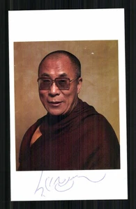 Dalai Lama Tenzin Gyatso Premio Nobel de la Paz 1989 original # G 48466 - Imagen 1 de 2