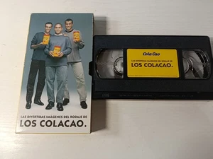 Los Colacao Imagenes Rodaje Rivaldo Roberto Carlos - VHS Español Promocional - Imagen 1 de 4
