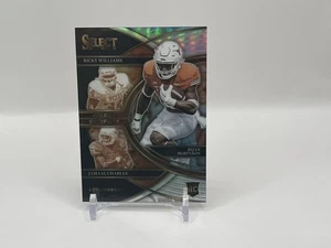 2023 Select Draft Picks Silver Prizm Bijan Robinson Jamaal Charles Rookie RC - Picture 1 of 6