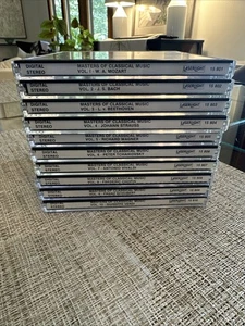10 Volume Masters Of Classical Music CD Collection By Laserlight Digital - Picture 1 of 11